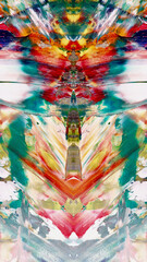 Abstract background wallpaper. Ethnic pattern. Mixtures of oil paint. Trendy hand painting canvas. Wall decor and Wall art prints Idea. 3D Texture. Art object