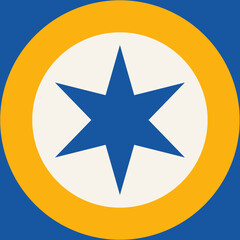 Vector Illustration of Abstract Geometric Shape