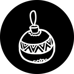  Christmas, New Year Vector Icon element, Isolated white background