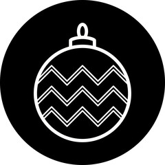 Fototapeta premium Christmas, New Year Vector Icon element, Isolated white background