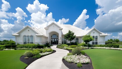 Real estate development promotional material, showing quality craftsmanship in home construction.