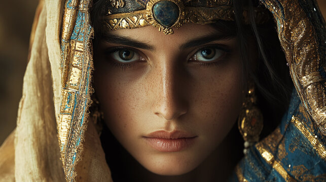 Queen Jezebel: Portrait of a Biblical Figure from The Old Testament Tanakh