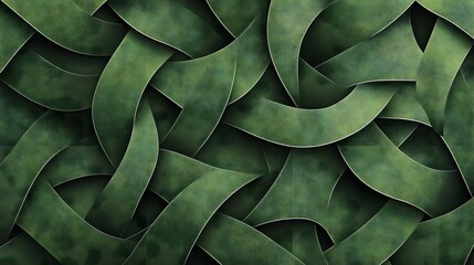 abstract background with leaves