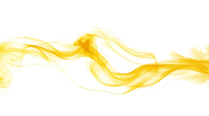 transparent background with yellow orange smooth wave, Modern yellow Abstract wave.