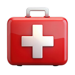 Fototapeta premium First aid icon isolated on transparent background