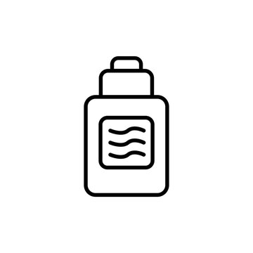 recommend clip art: Deodorant outline icons, minimalist vector illustration ,simple transparent graphic element .Isolated on white background