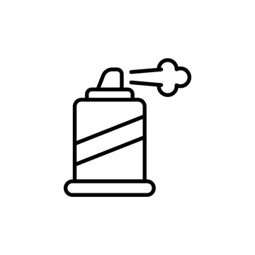 recommend clip art: Deodorant outline icons, minimalist vector illustration ,simple transparent graphic element .Isolated on white background