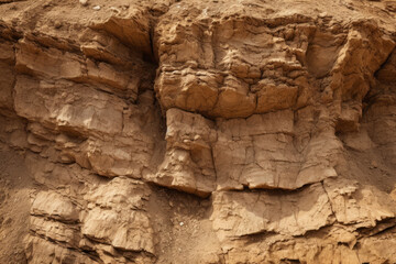 Processed collage of orange canyon soil material texture. Background for banner, backdrop