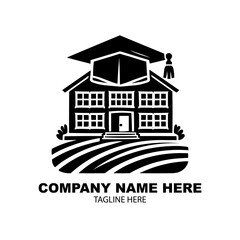 book home logo design