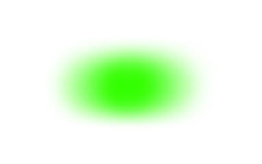 Green round gradient overlay transparent background
