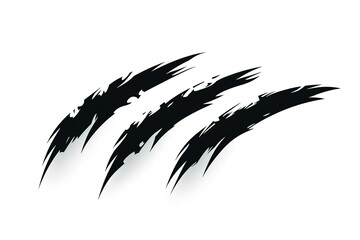Naklejka premium An abstract design of black and white scribbles can be used for the background 