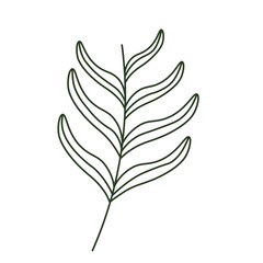 Leaf Line Decoration