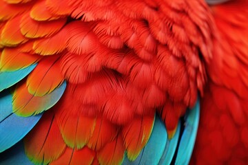 Fototapeta premium Parrot backgrounds animal bird.