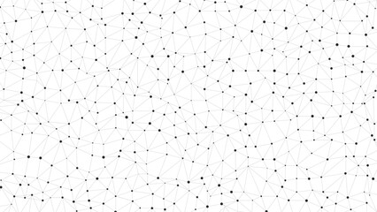 Technology abstract background. Abstract Plexus mesh geometric background. Triangles connected by lines. Minimalist mesh backdrop. Abstract polygonal shape.