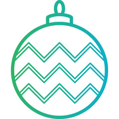 Obraz premium Christmas, New Year Vector Icon element, Isolated white background