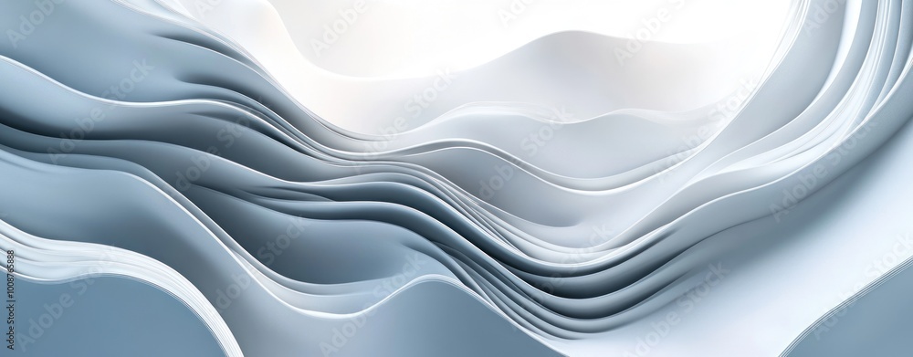 Canvas Prints Abstract Wavy Background