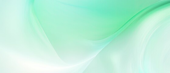 Obraz premium Abstract Green Swirl Background
