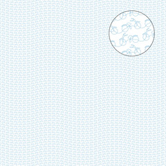 Decorative wavy vector guilloche background grid with bicycle/motorcycle pattern