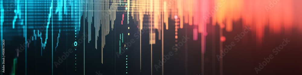 Aufkleber stock values are shown in a captivating bar graph depicting a rise in market value.