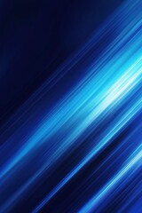 Fototapeta premium A vibrant blue abstract background with dynamic lines and gradients, perfect for modern design, technology themes, or artistic projects.