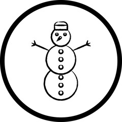 Christmas, New Year Vector Icon element, Isolated white background