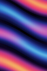 Obraz premium Vibrant abstract background featuring flowing waves of blue, purple, and pink colors. Perfect for creative projects and digital designs.
