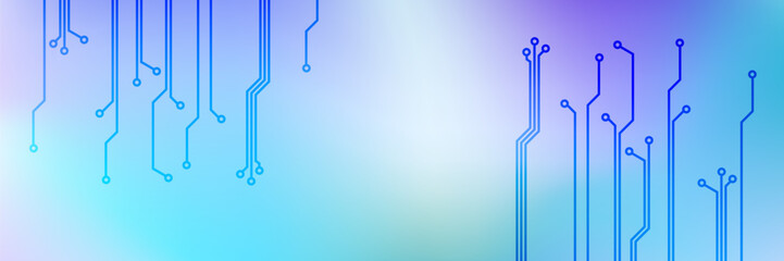 Abstract background web banner with copy space