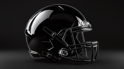 Fototapeta premium American Football football stadium helmet