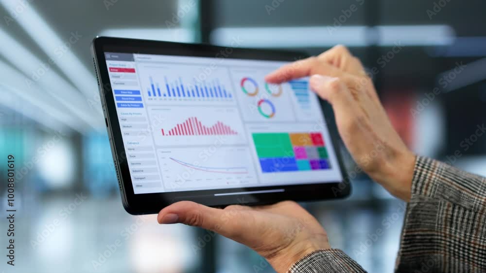 Poster Data Analyst Using Data Analytics KPI