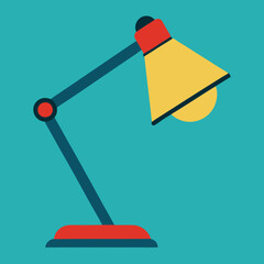 lamp light vect or illustration