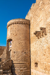 Facade of the Castle of Charles V