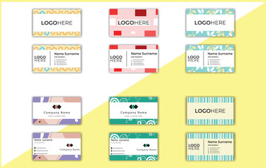 business card, business card template, Double-sided creative Professional modern simple unique blue minimalist gold elegant vector blank vertical and clean business card design print template.