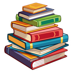 stack of books