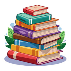 stack of books