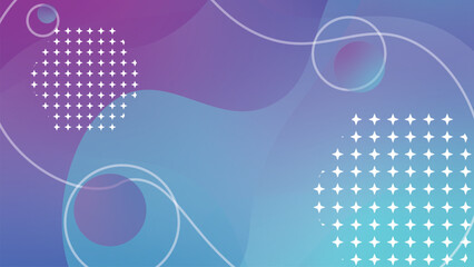 Abstract colorful gradient geometric shape background.