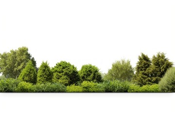 Obraz premium Park border vegetation landscape outdoors.