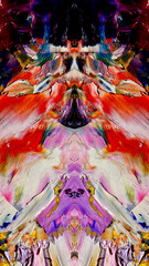 Abstract background wallpaper. Ethnic pattern. Mixtures of oil paint. Trendy hand painting canvas. Wall decor and Wall art prints Idea. 3D Texture. Art object