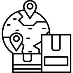 Worldwide shipping Icon