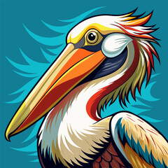 pelican on the beach