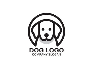 dog logo vector