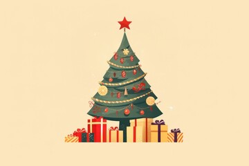 Christmas anticipation illuminated celebration.