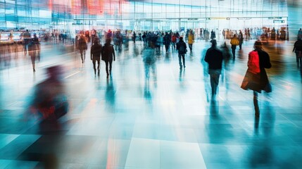 The illustration showcases the dynamic flow of travelers within the Schengen zone, emphasizing the interconnectedness and vibrant activity during peak travel times