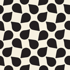 Vector seamless pattern with drops