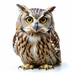 owl with white background