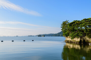 日本三景 松島の海岸を歩く
