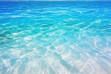 Fototapeta premium Blue sea backgrounds underwater.
