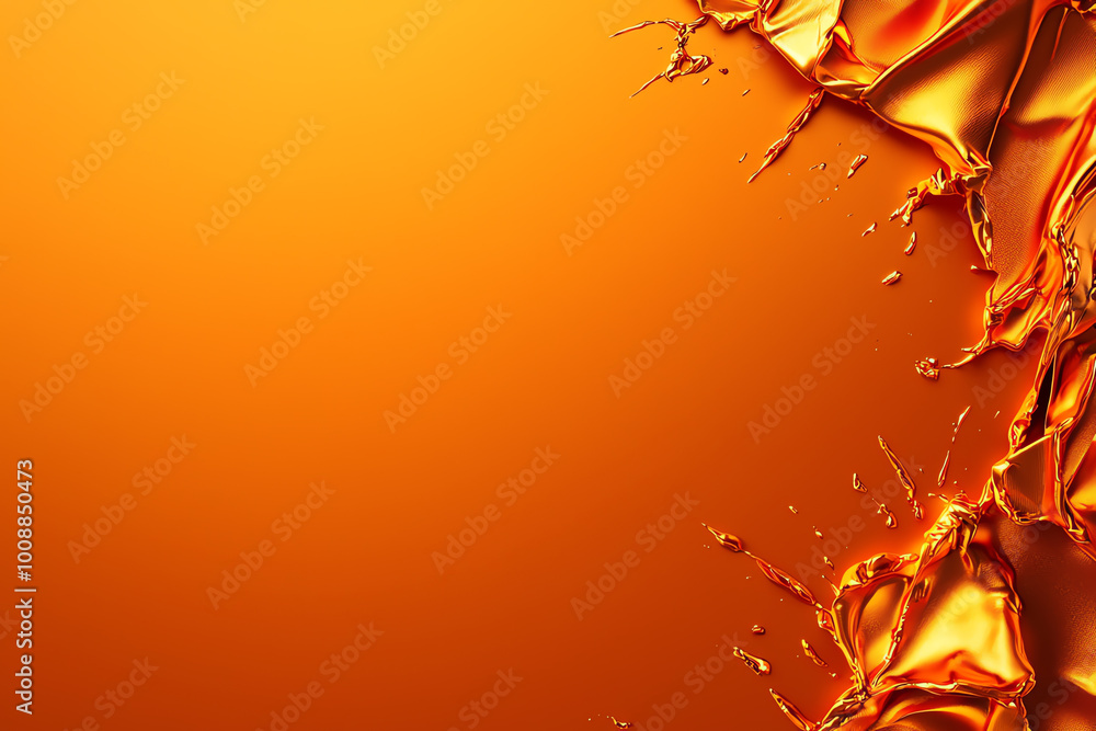 Poster bold abstract background with back tone, high contrast between smooth textures and jagged, sharp edg