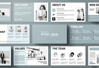 Pitch Deck Presentation Layout