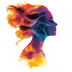 Colorful avatar, Woman avatar, Artistic avatar, Rainbow
Painting, Painted avatar, Portrait