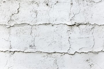 Obraz premium texture of white wall , isolated on white background, , copy space for text,